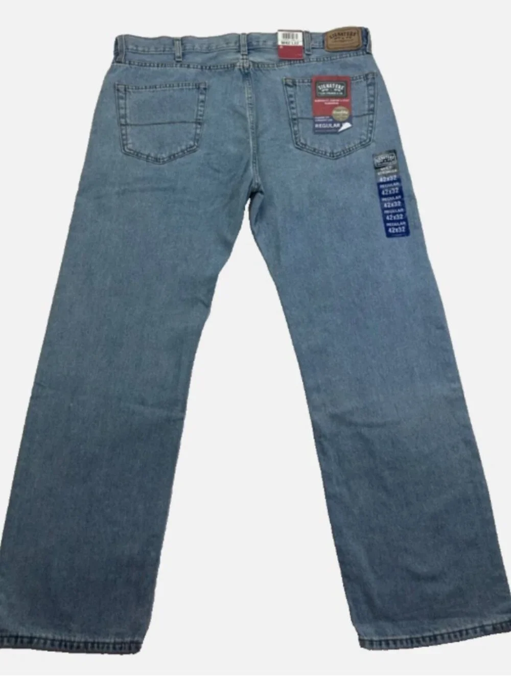 Levi's Signature W42 L32 Premium Comfort Regular Straight Men's Jeans Blue
